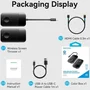 Vention Adaptador/Transmisor de Vídeo Inalámbrico USB Tipo-C a HDMI - 4K@30Hz, Carga PD 60W, Modelo ADOBB